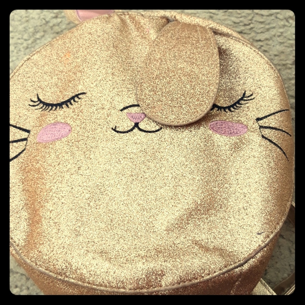 A little  Backpack  Bunny